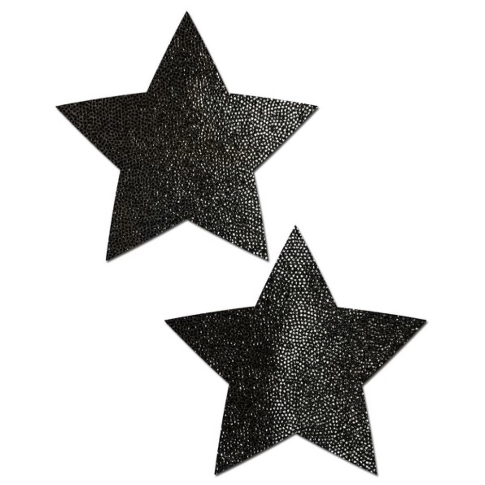 Liquid Black Star Nipple Pasties